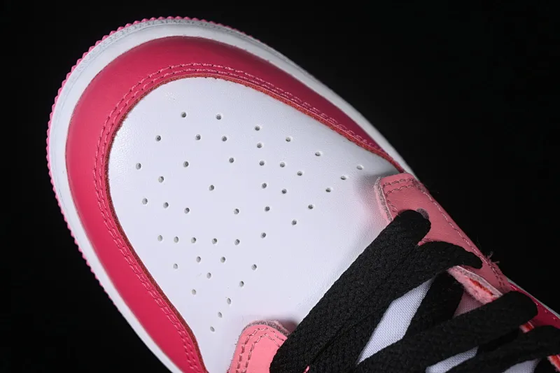 All categories Air Jordan Jordan series basketball shoes Air Jordan 1 Low G version pure original Air Jordan 1 Low AJ1 Joe 1 white pink low-top cultural basketball shoes 553560-162